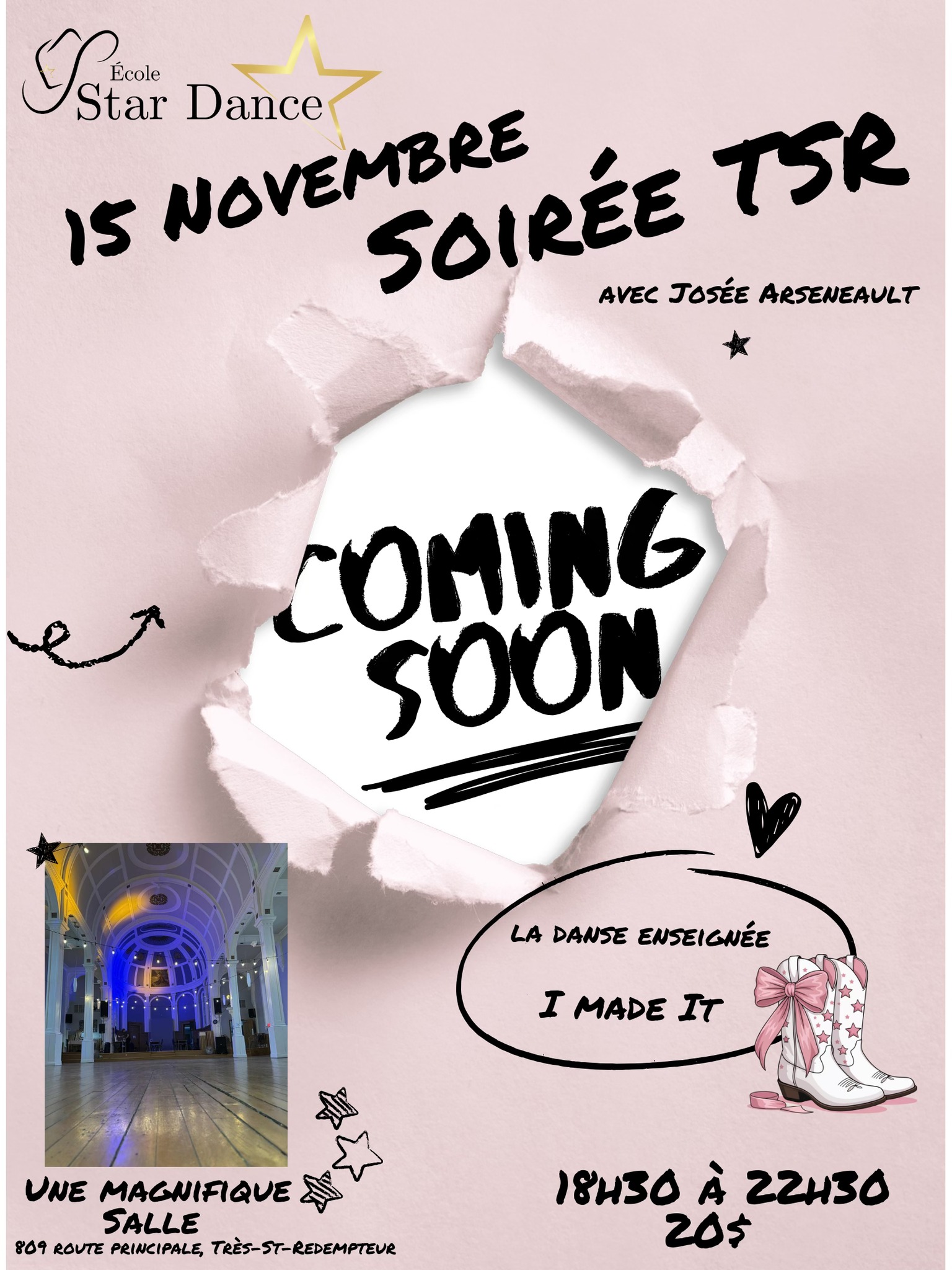 Soirée demandes spéciales