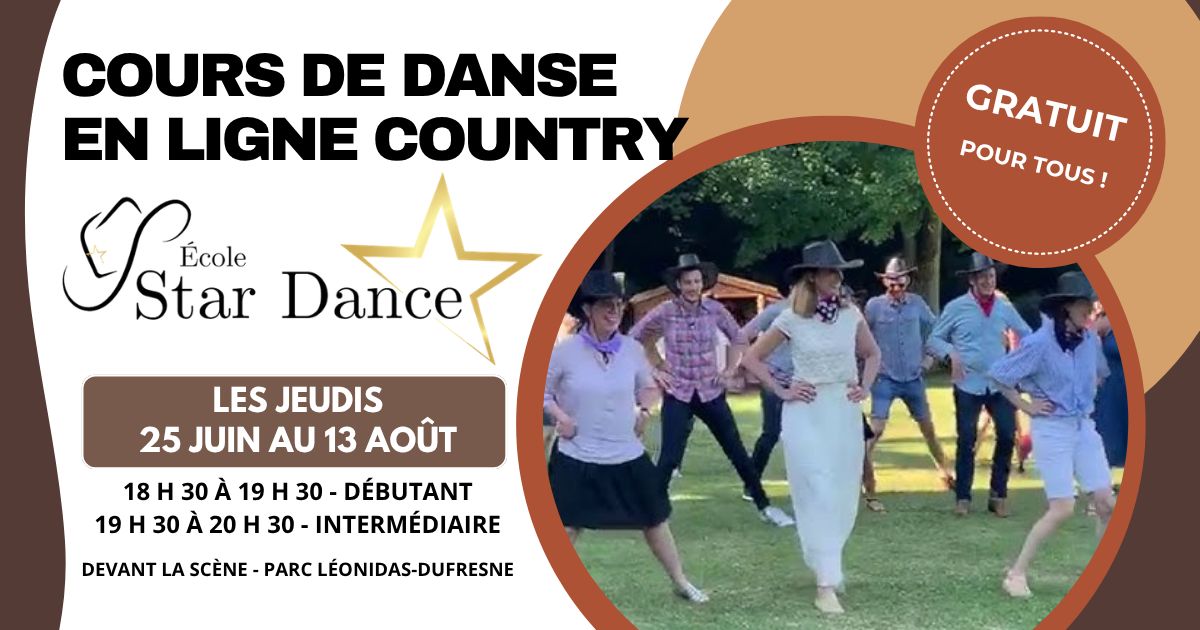 École Star Dance - Cours de danse en ligne - Val David