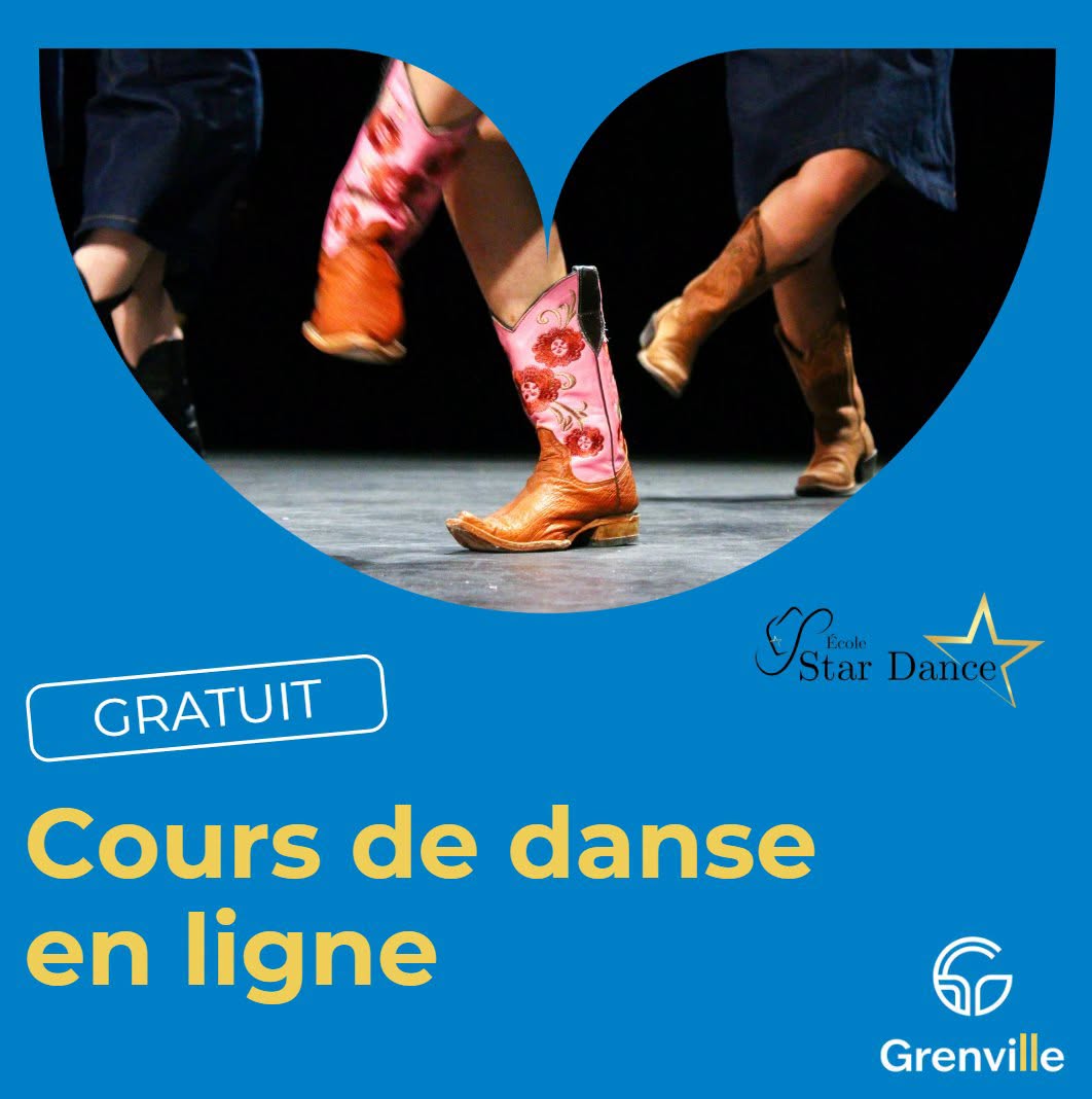 Cours de danse en ligne à Grenville avec l'École Star Dance